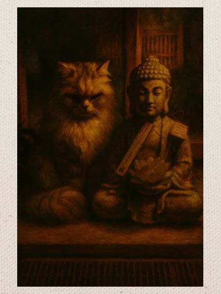 Buddha Cat