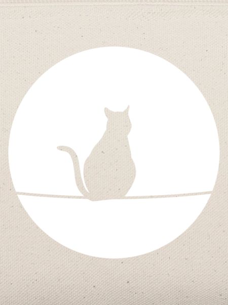 Katze im Mondschein