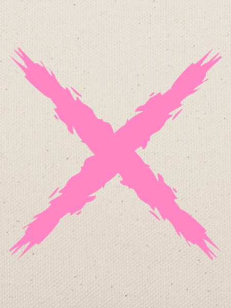 Kreuz Rosa