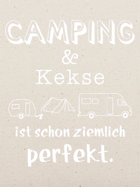 camping und kekse
