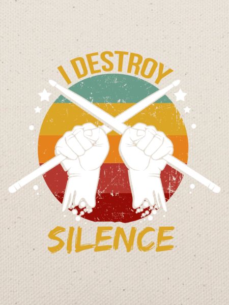 Drummer I Destroy Silence Schlagzeuger