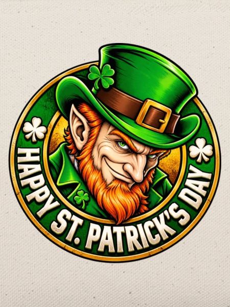 Grüner Leprechaun Charme