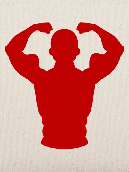 Crimson Flex Silhouette
