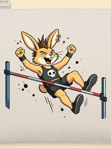 Bunny Punk Hochsprung-Athlet