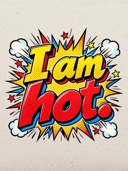 I am hot Comic Burst