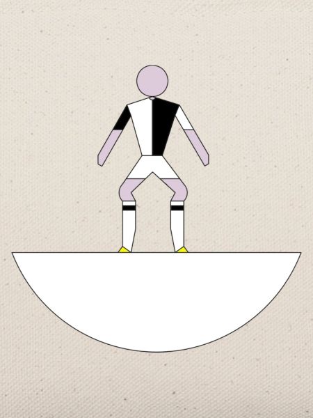 Miniaturgeometrische Figur