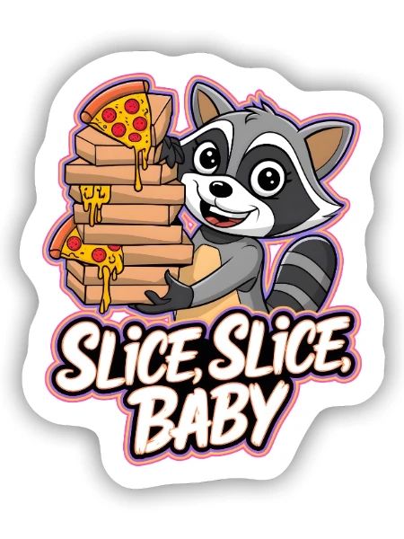 Scheibe, Scheibe, Baby - Sticker Größe S (10 x 10 cm) - Mattweiß - Vorne