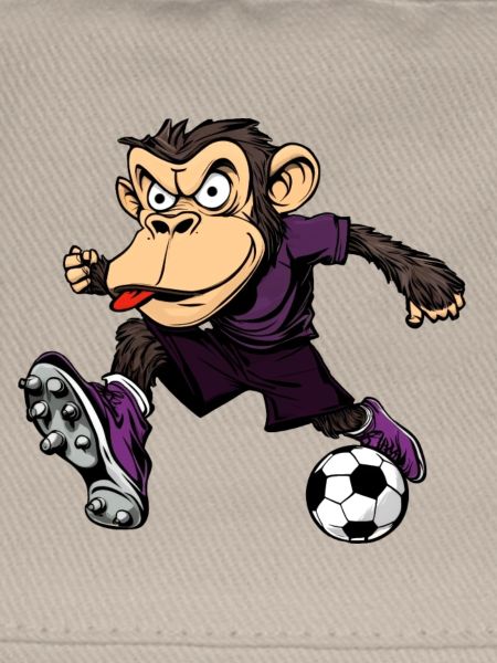 Affen Fussball / Fussballer Affe