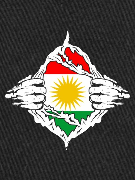 Kurdistan Kurde Flagge
