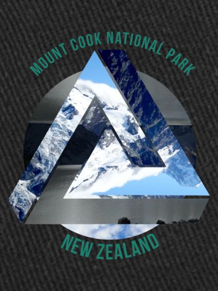 Eisiger Mount Cook Gipfelsturm
