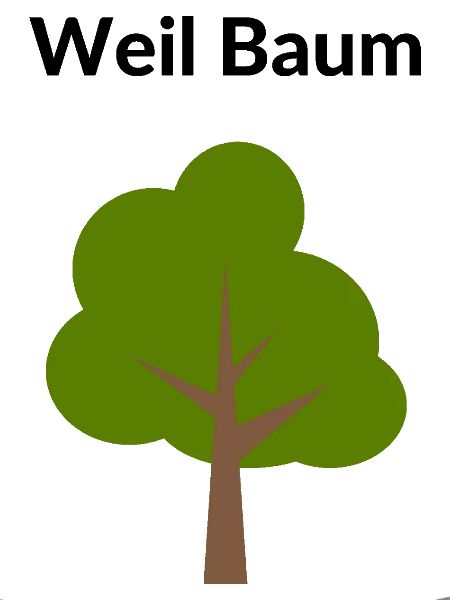 Weil Baum....