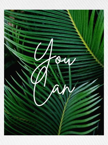 YOU CAN