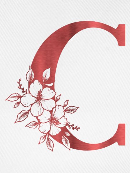 C Monogramm Buchstabe