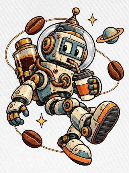 Orbit-Espresso – Kaffeeroboter im All