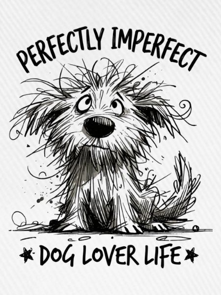 Sketch Furry Dog