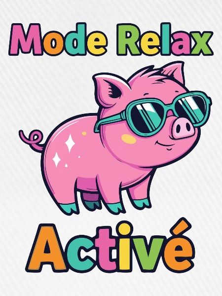 Entspannter Modus Active Funky Pig