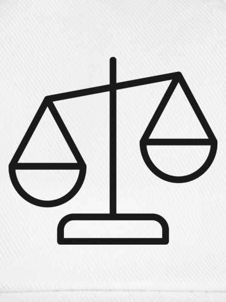 Justice Scales Liniensymbol