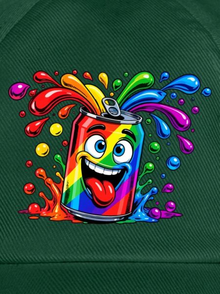 Regenbogen Dose Spaß