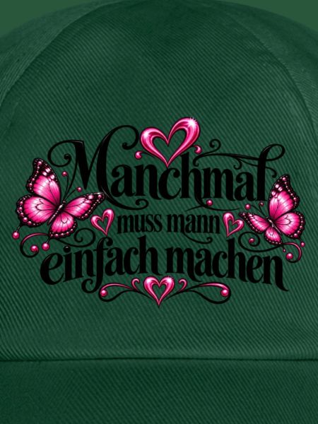 Neon Herzen und Schmetterlinge Pink