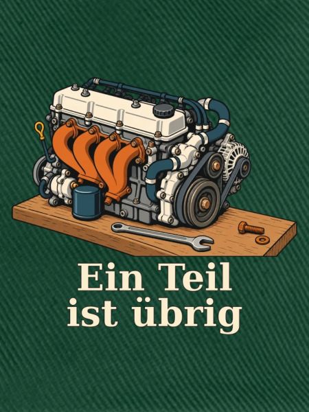 Ein Teil ist übrig – Schrauberhumor