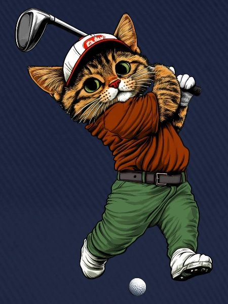 Golf Katzen