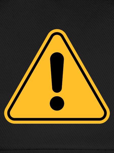 Warning sign / Exclamation point