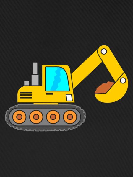 Bagger Baumaschine