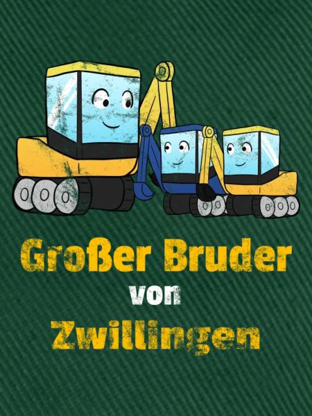 Großer Bruder Zwillinge Bagger