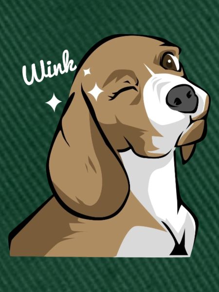 Verschmitzter Beagle Hundeliebe