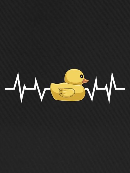 Badeente Herzschlag