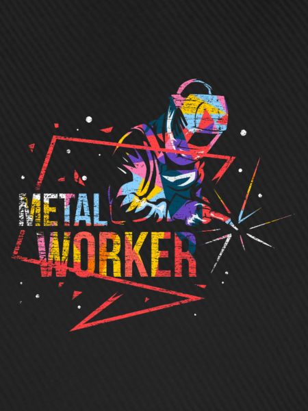 Robuster Metallbauer Blecharbeit