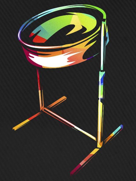 Beschwingter Steelpan Karneval