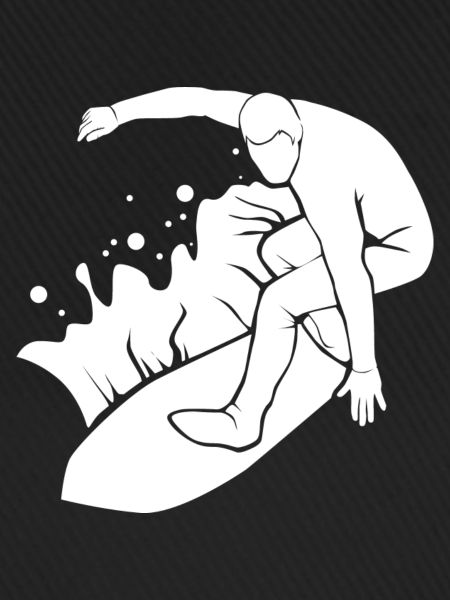 Surfer Surfen