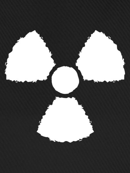 Nuklear Symbol Zeichen