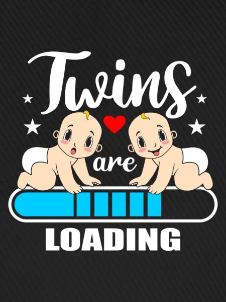 Twins Loading Schwanger Zwillinge Schwangerschaft