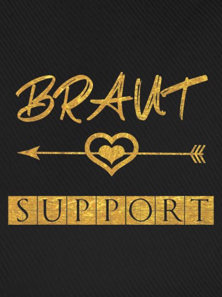 Braut Liebe Gold Herz Support