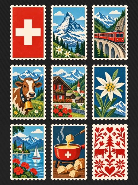 Schweiz Briefmarken