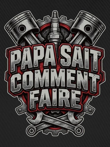 Mechaniker Papa