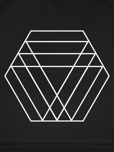 Hexagongeometrie-Muster