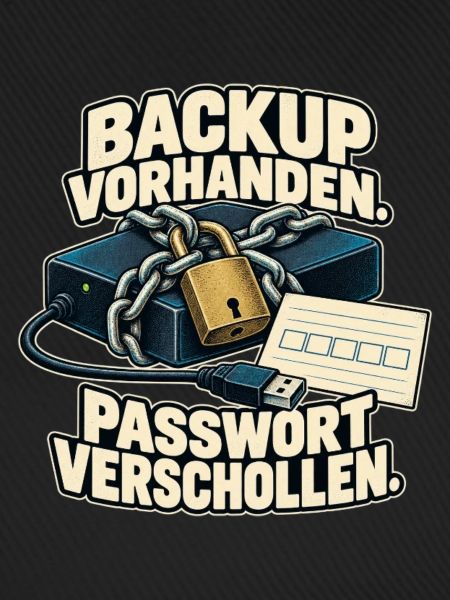 Backup Vorhanden Passwort Verschollen