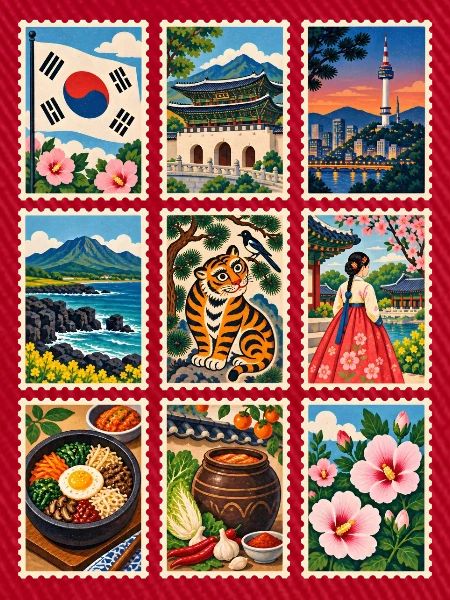 Südkorea Briefmarken
