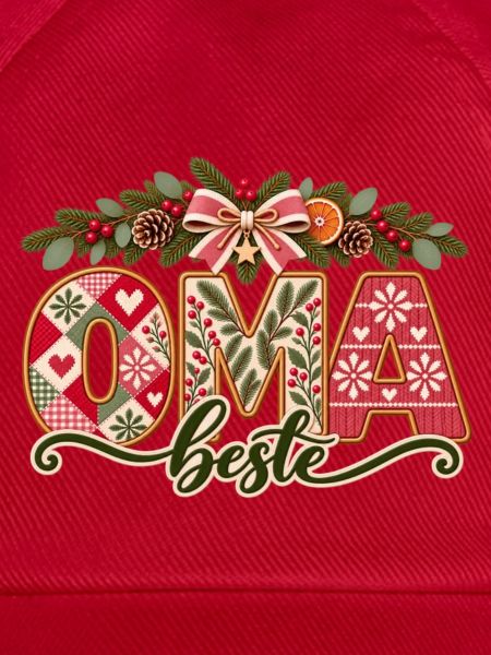 Beste Oma – Weihnachten Patchwork