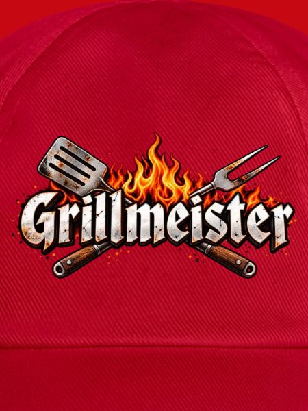 Grillmeister Flammen-Emblem