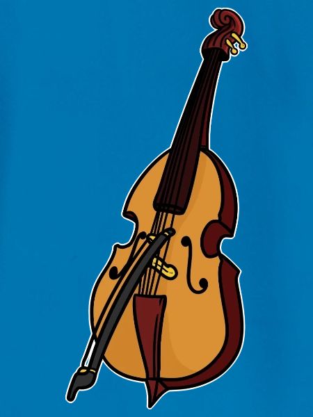 Brummender Kontrabass Jazzband