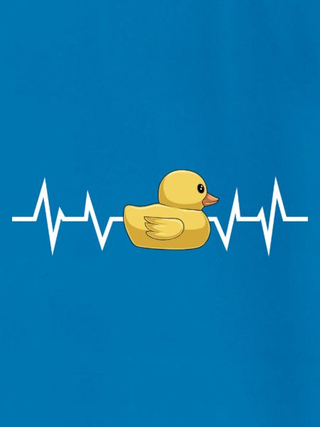Badeente Herzschlag