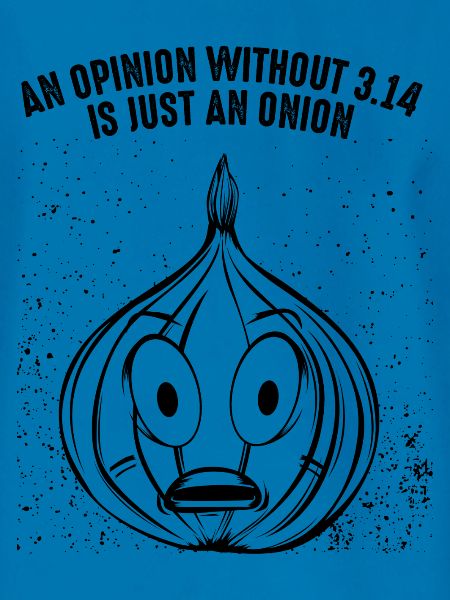 Math Pi onion