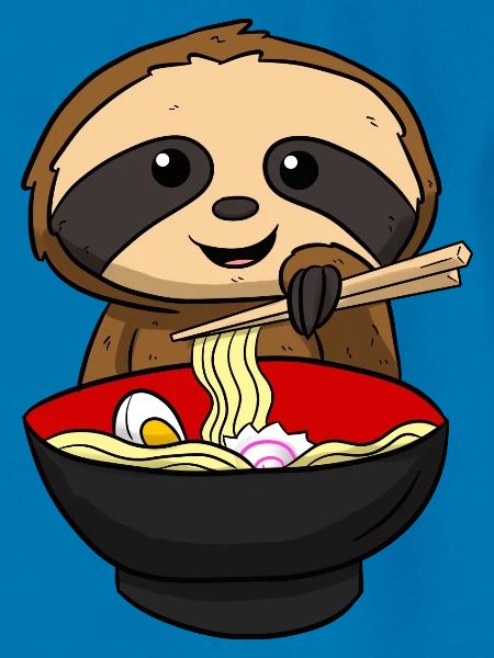 Ramen Faultier Otaku