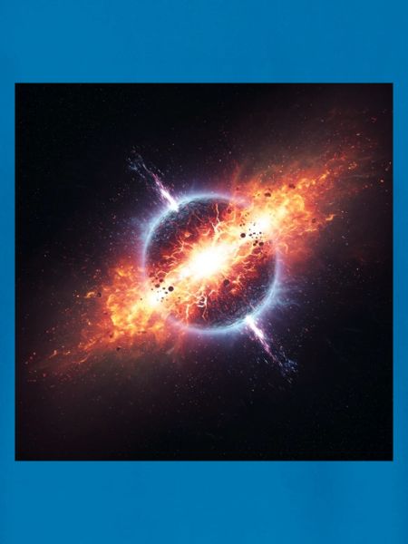 Kosmischer Orbit Kunstdruck