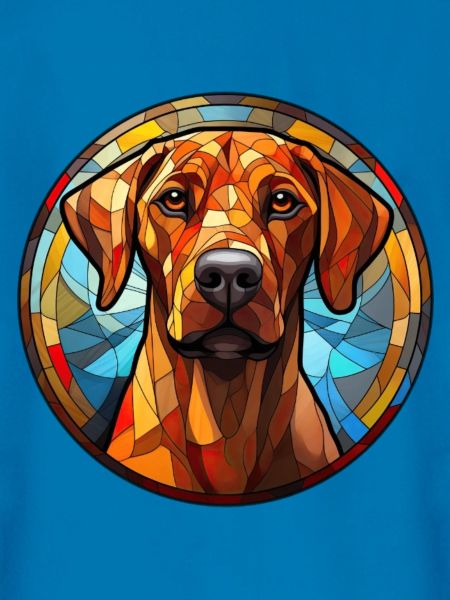 Rhodesian Ridgeback Hunderasse Aquarellglas