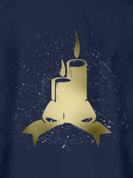 Goldene Kerzenkrone